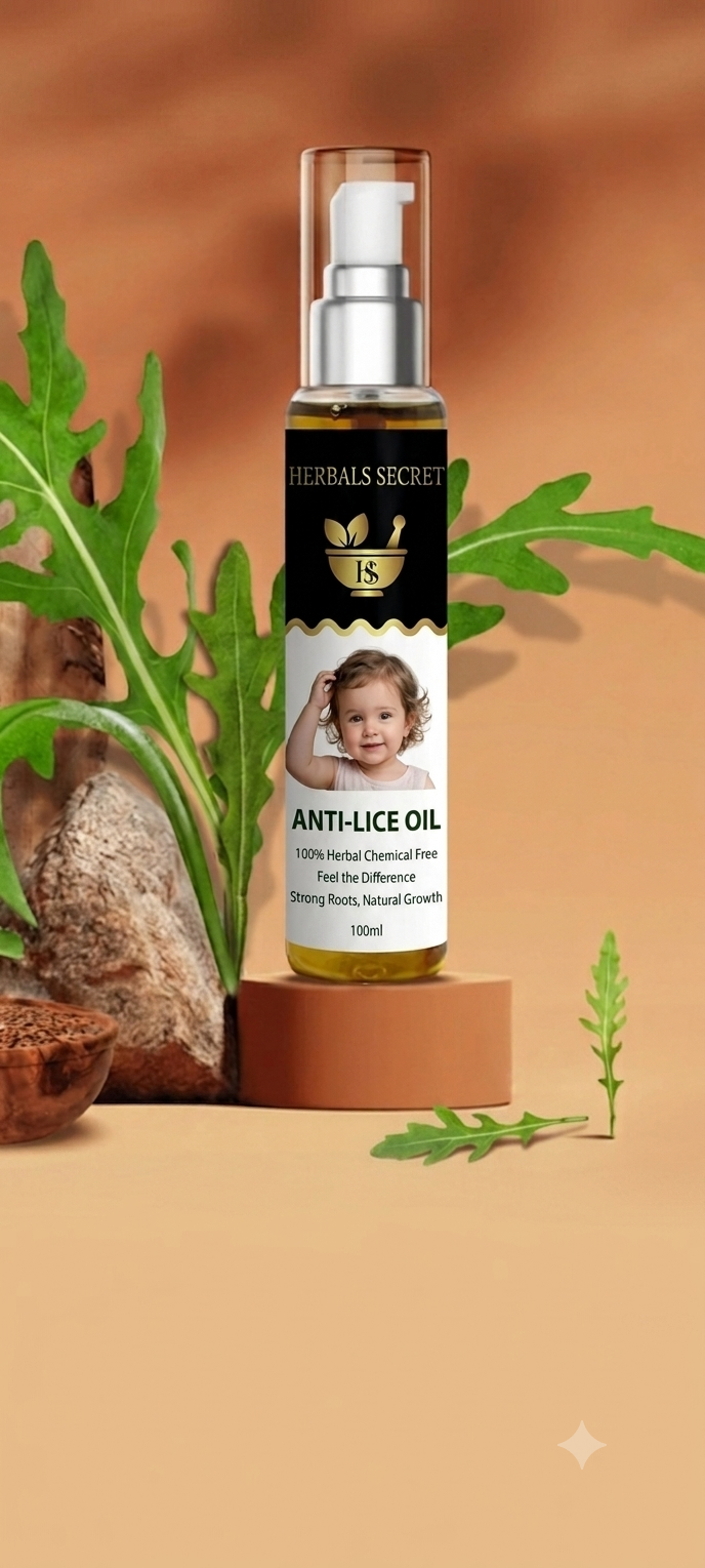 Anti lice hair oil